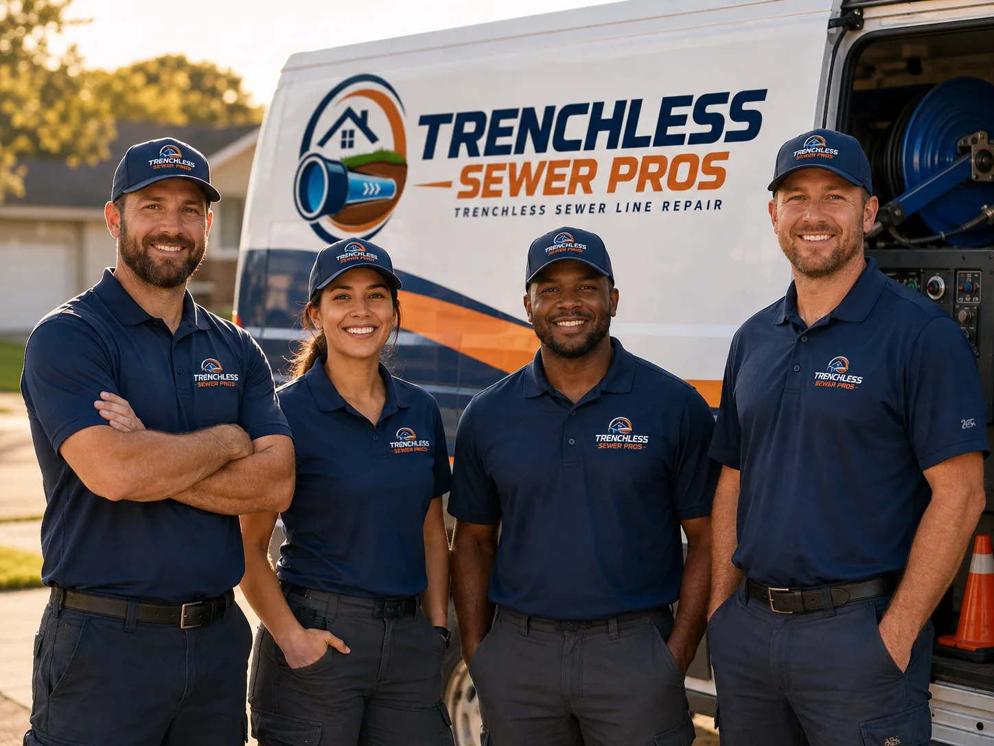 Trenchless Sewer Repair company in Garden, MI